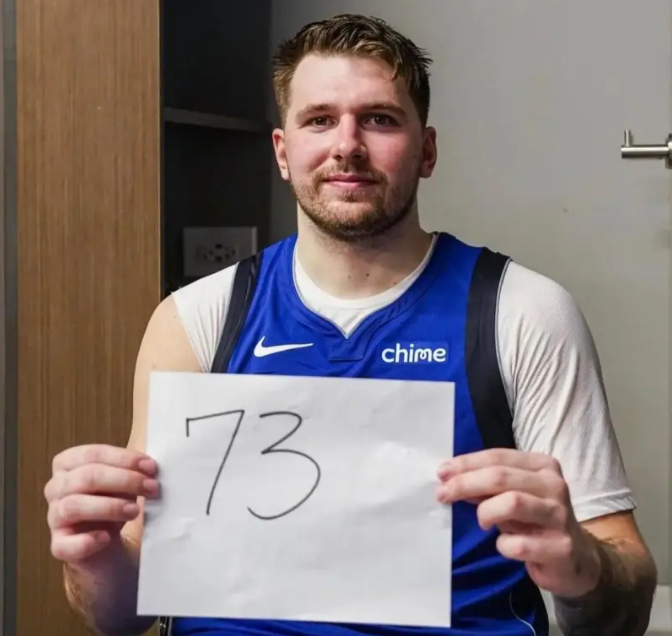 NBA常规赛球员本赛季单场比赛之最如下：

得分：73，东契奇；

篮板：31，