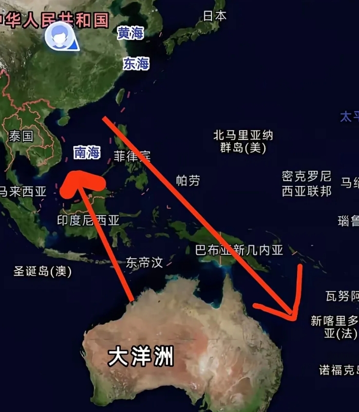 小国强装大国的下场：狼狈逃回后抱怨不休，结果被东方大国055舰群打脸
近日，澳大