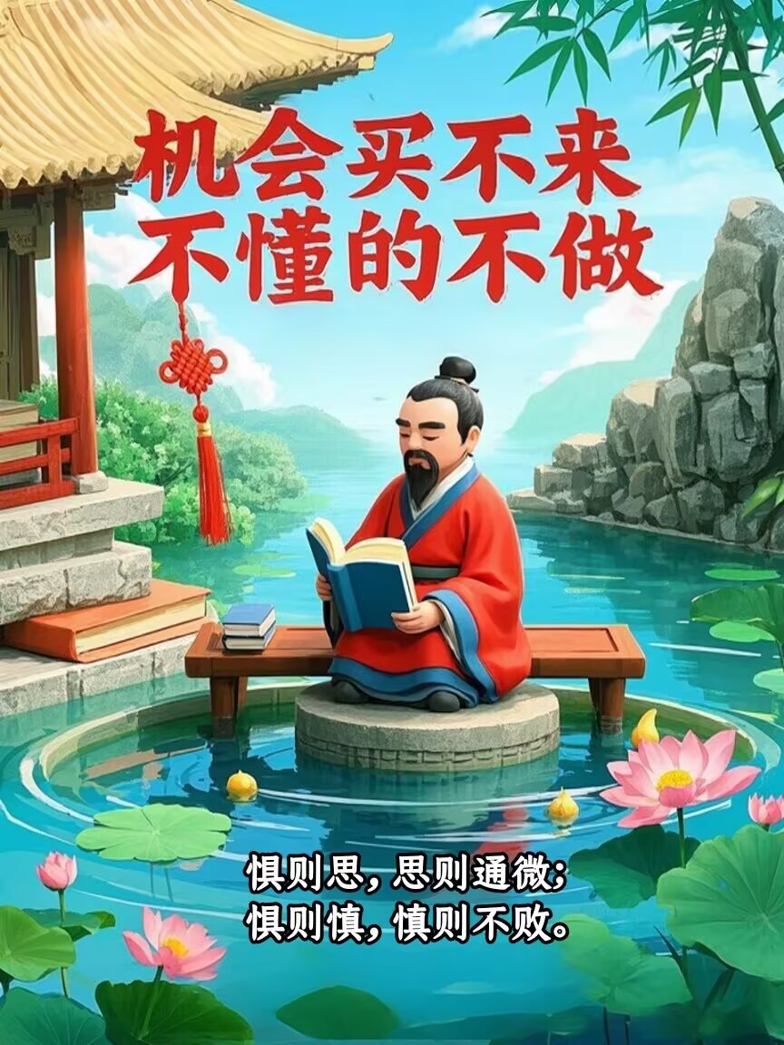 惧则思，思则通微；惧则慎，慎则不败