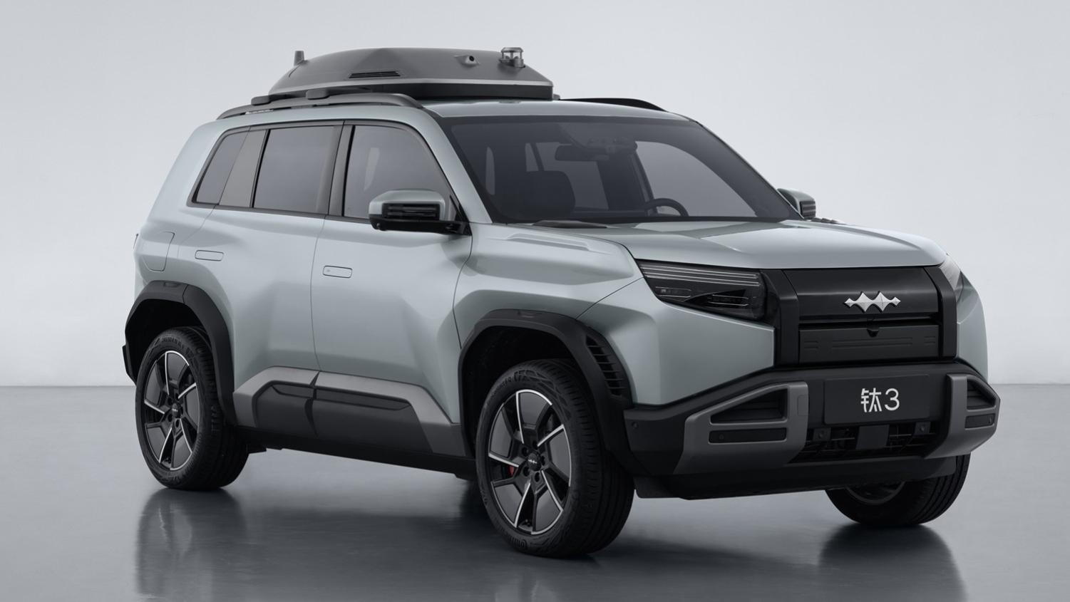 方程豹官宣钛系列，首款车型为钛3，定位中型SUV