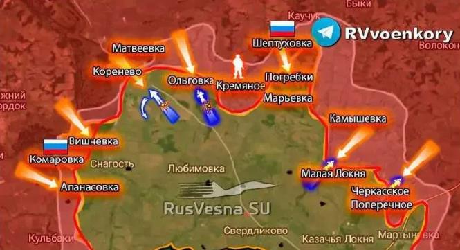 俄罗斯打响库尔斯克反攻围歼战，开始关门打狗、瓮中捉鳖了。

现在乌军已经被消灭万