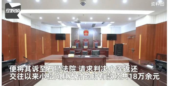 福建泉州，男子背着妻子，偷偷与一女子交往，被妻子发现以后，男子离婚，与女子办理婚