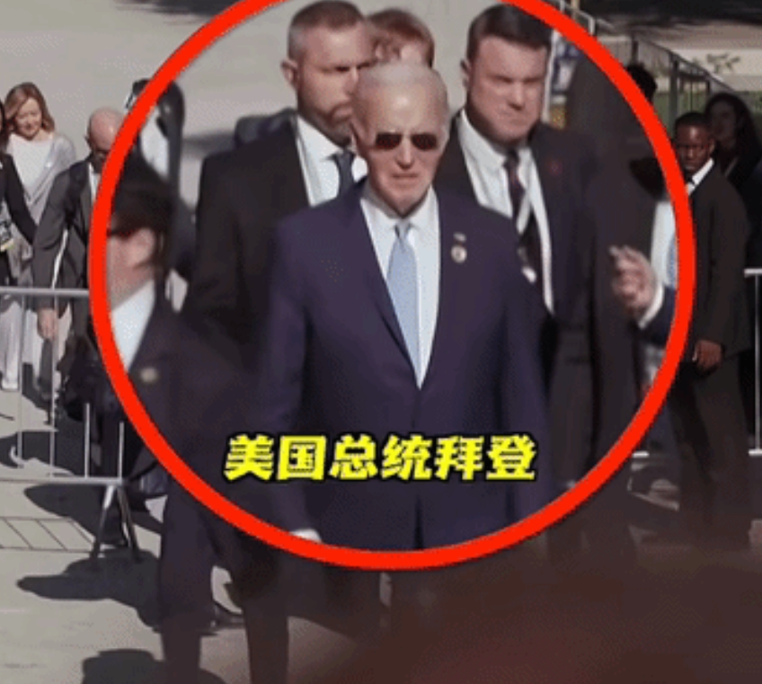 美、加、意领导人为了开三方小会错过了合影