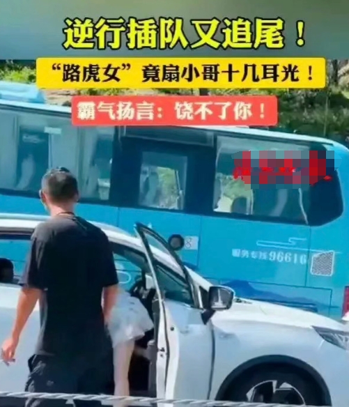 山东青岛崂山陆虎车女司机逆行插队并殴打他人一事，引发了热议。这位被打的小伙子还是