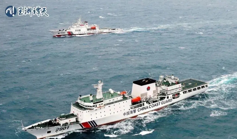 记得当年日本挑起钓鱼岛争端事件的时候，中国立即派了海警船到附近海域巡航执法，并且