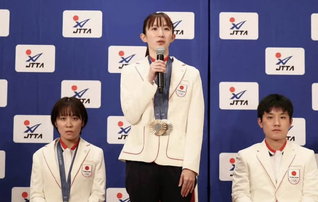 奥运会结束后，早田希娜说想去特攻纪念馆参观，说着说着还差点感动得哭了，显然内心十