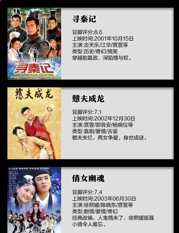 宣萱经典电视剧回顾📺
宣萱的电视剧作品，每一部都精彩纷呈📺！从古装到现代，她