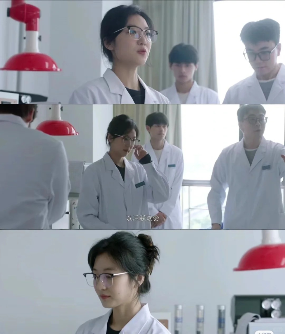 大家在实验室会这么神采奕奕吗
来自孙千的女博士，比起回老家更爱做实验
人家实验服