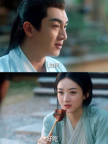 《与凤行》沈璃喜荤不喜素，行止做的红烧肉超级合她胃口！！看她吃肉，减肥人都受不了