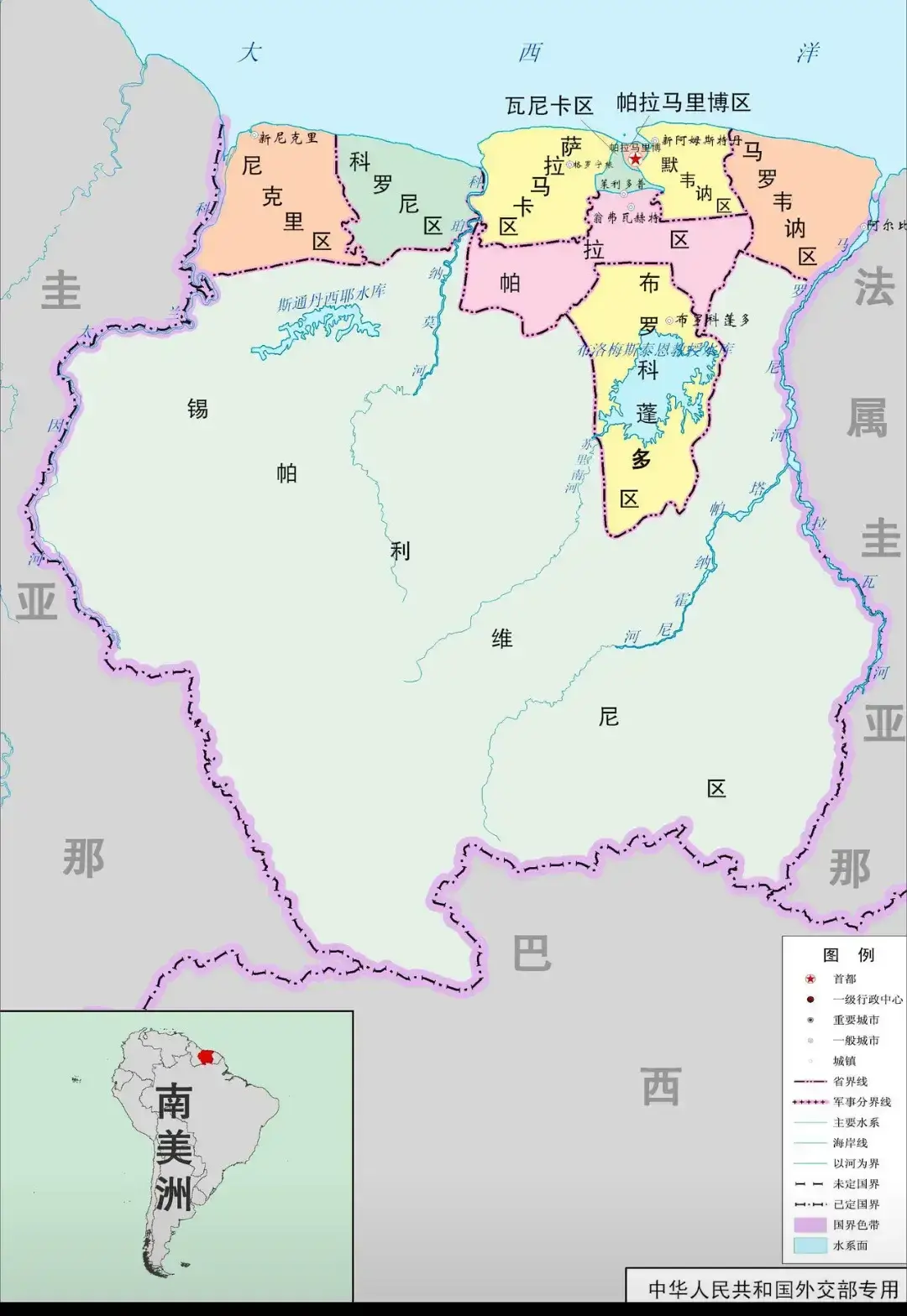 这个国家的行政划分属于典型的头轻脚重，沿海地区小内陆腹地大，你们知道是哪个国家吗
