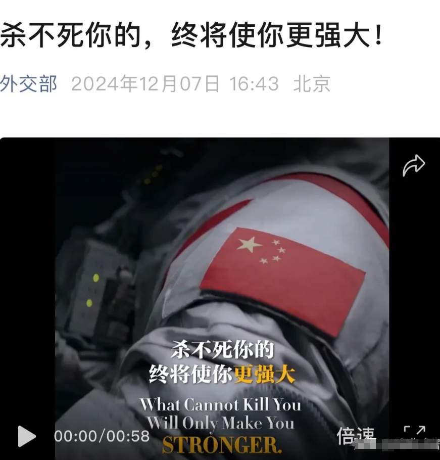咱妈发了个视频，名字是：“杀不死你的，终将使你更强大。”
视频里讲了4家企业。比