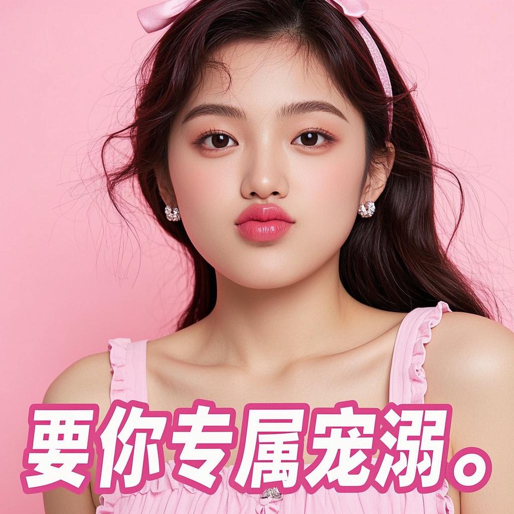 一波超有趣的甜妹表情包，逗得小姐姐们笑个不停！