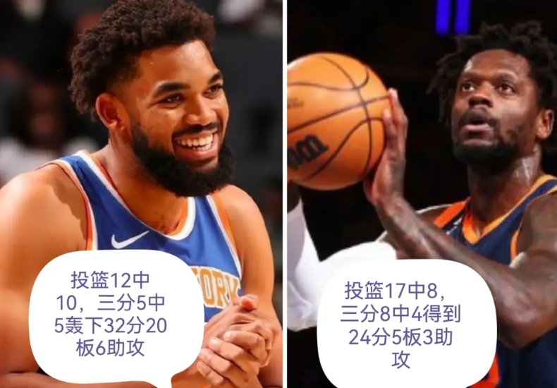 唐斯战旧主狂轰32+20+6，尼克斯133-107大胜森林狼
今天的唐斯绝对攻防