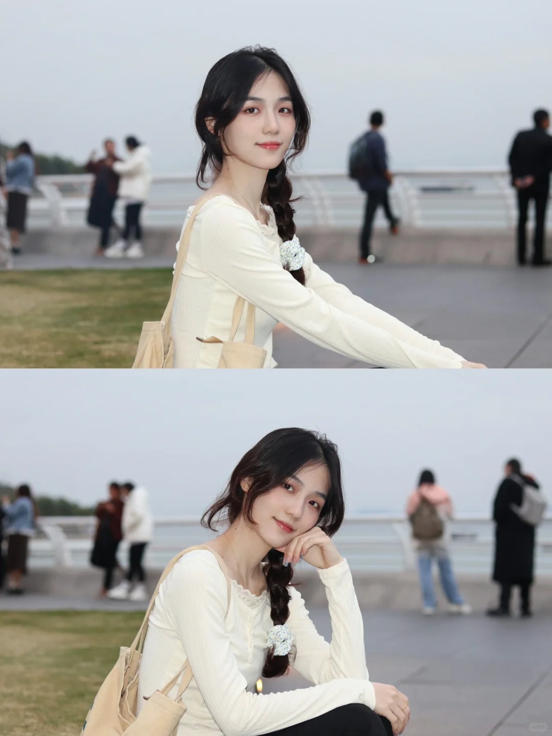 周末出来走走啦
有海的城市好像更浪漫些#海上世界
 #深圳拍照 #来拍照了