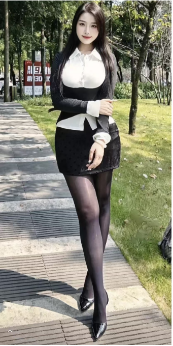 喜欢黑丝吗，那就自己动手来撕哈哈哈哈哈哈