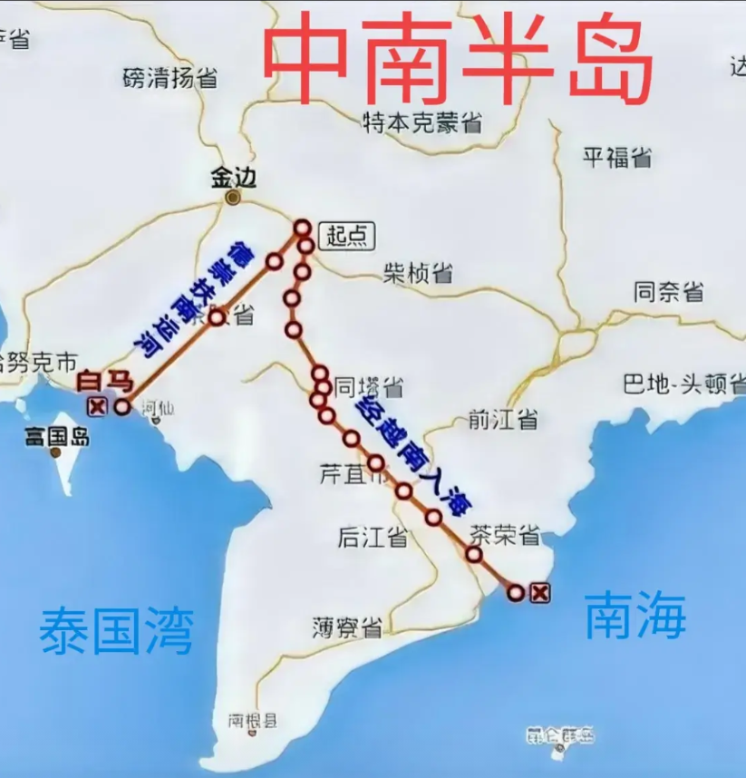 越南这次是彻底完了，柬埔寨的新运河一旦修好，越南的地位将一落千丈，因为现在“澜沧