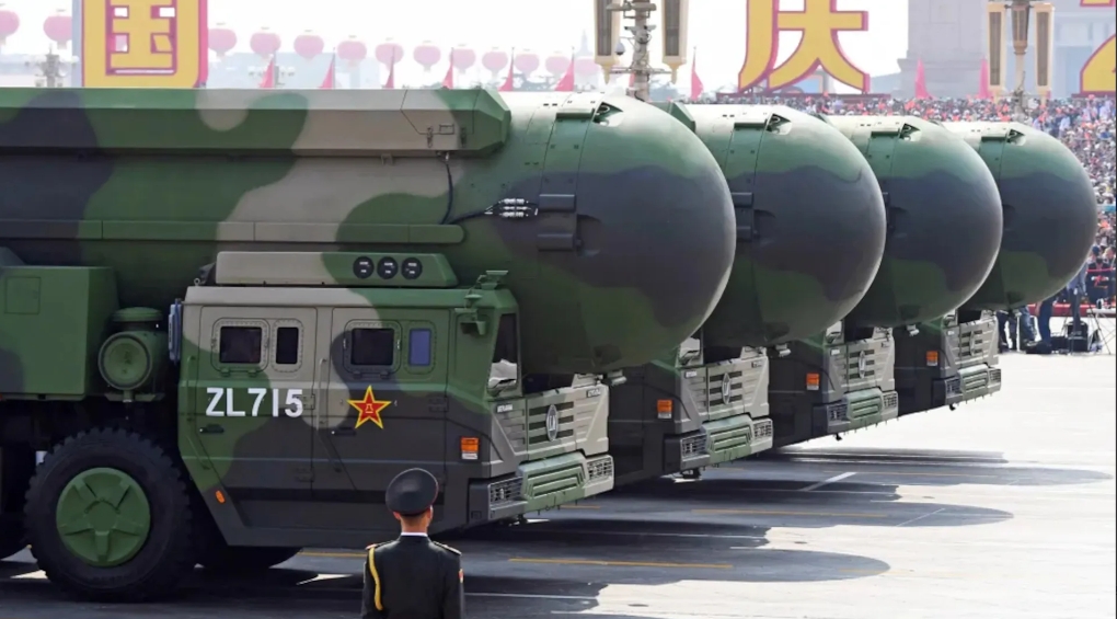中国解放军在2024年9月25日试射一枚洲际导弹，根据外媒描述，该导弹从海南发射