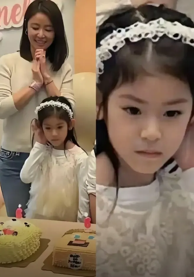 林心如的女儿长得长得跟霍建华一样样的