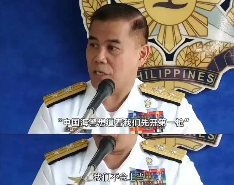 菲猴里还是有明白猴！在接受采访时，被问到，为什么不开枪？
他说：这是个陷阱，引诱