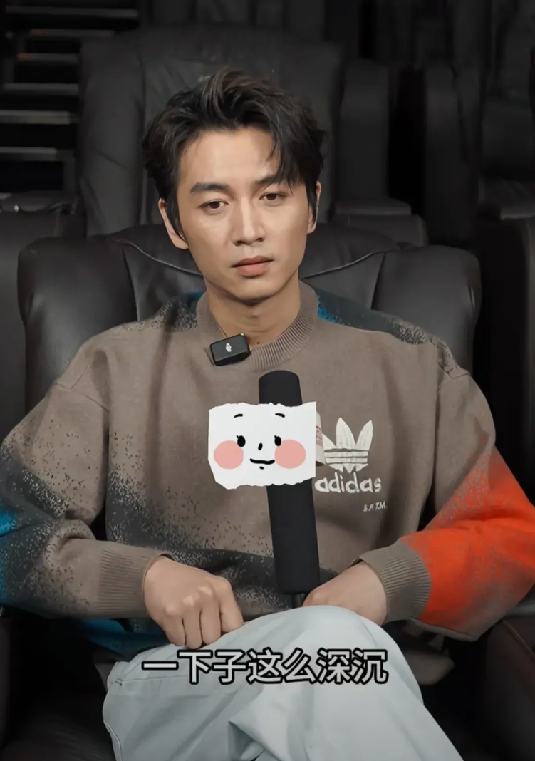 被陈晓这段采访吓到了！令我震惊的不是他的回答，而是他现在的……

主持人提问他1