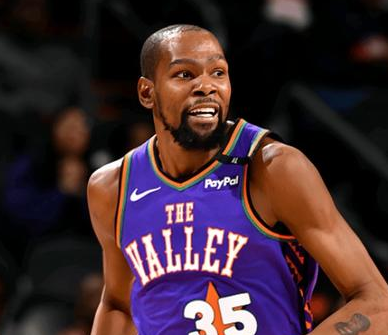 杜兰特砍下27分8篮板，太阳险胜黄蜂反超勇士来到西部第十，NBA常规赛，太阳主场