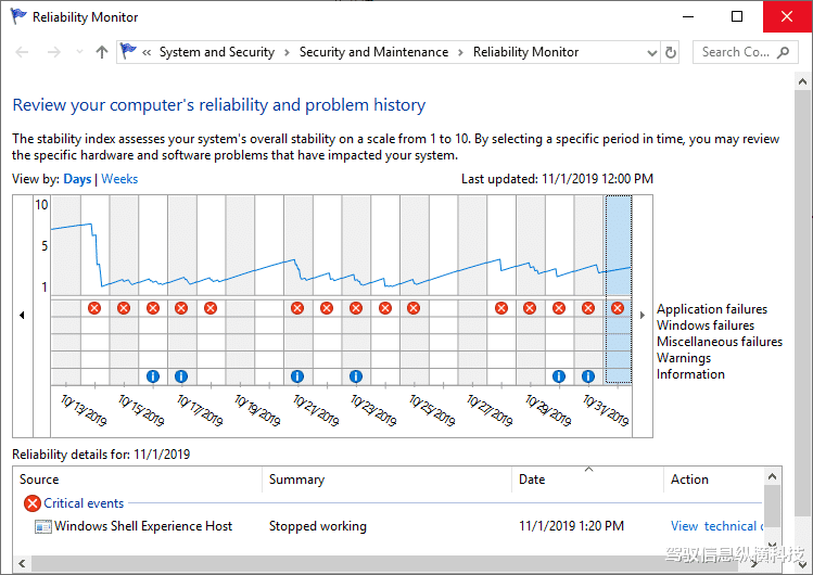 如何在Windows 10中定位和查看日志错误？