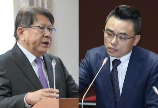 台湾地区立法机构今天审查明年度赖清德办公室相关预算案时，国民党立委洪孟楷在质询赖