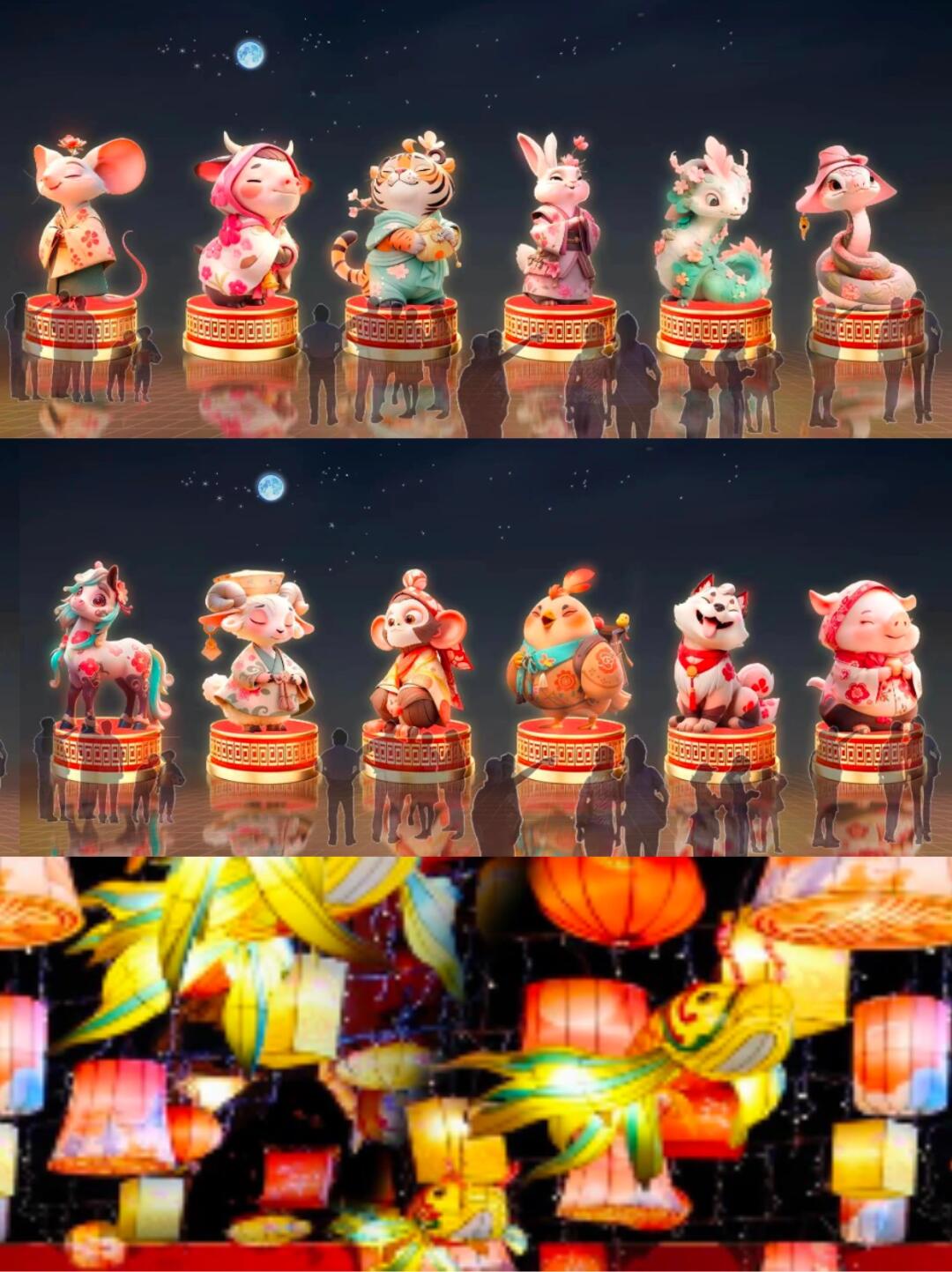青岛首届爆款花灯