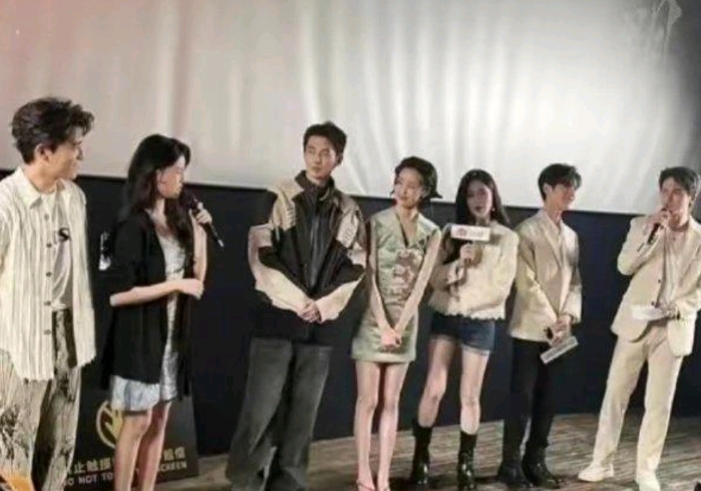 这图就白鹿的腿算正常人了