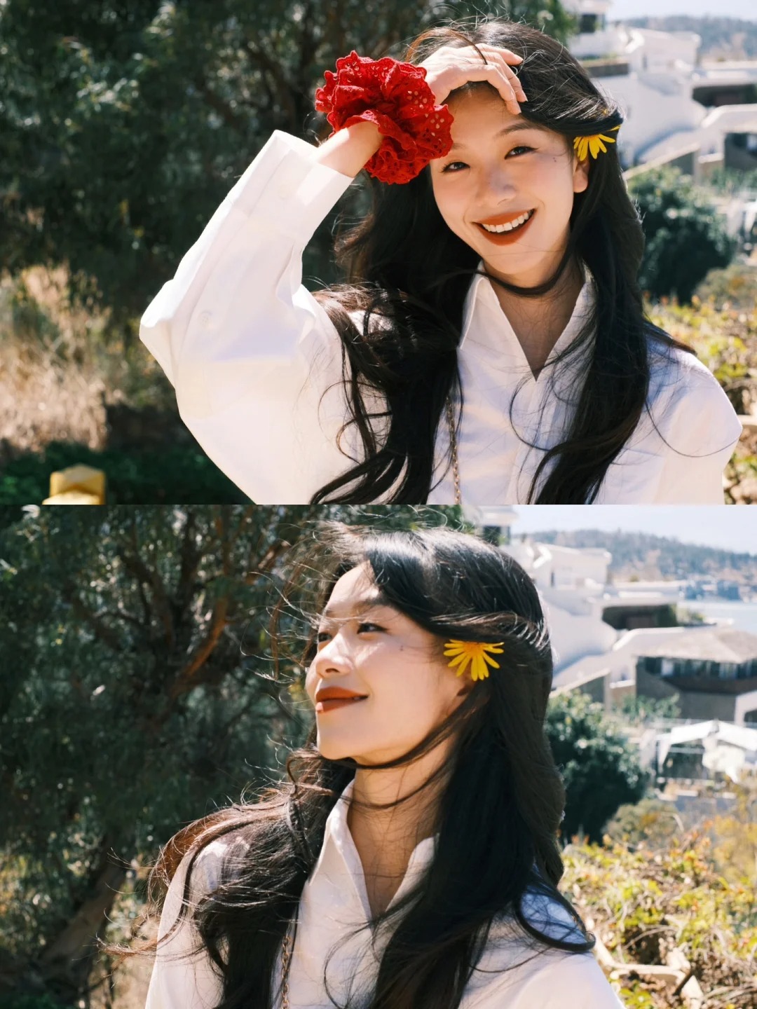 阳光明媚，我也一样
心情如天气☀️