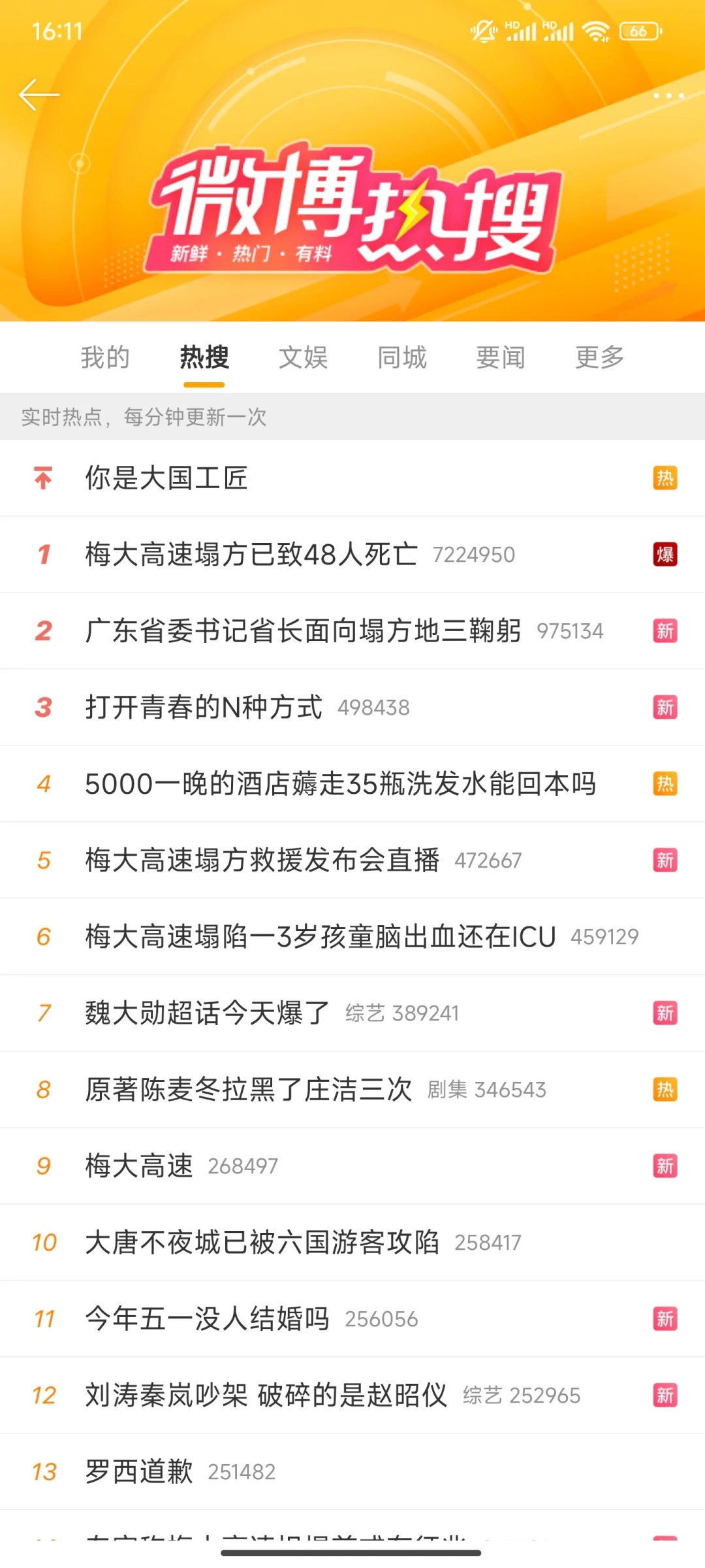 梅州高速人数一直在上升，多少家庭😭
从来没想过梅州会以这种方式上热搜，连续两天