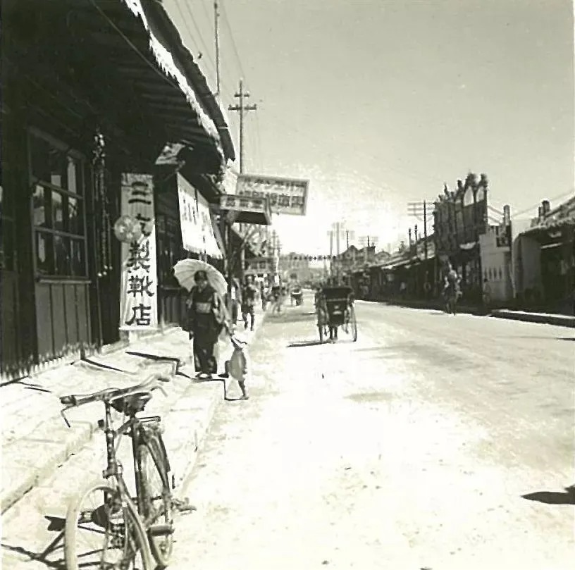 1938，被日本占领之后的大同古城