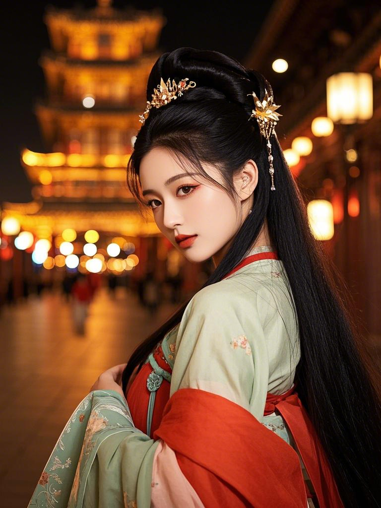 穿越回大唐！沉浸式解锁不夜城纯欲古风