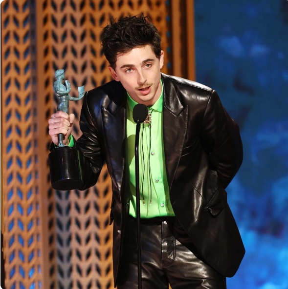 甜茶 Timothée Chalamet（蒂莫西·沙拉梅）则是凭借《无名小辈》(
