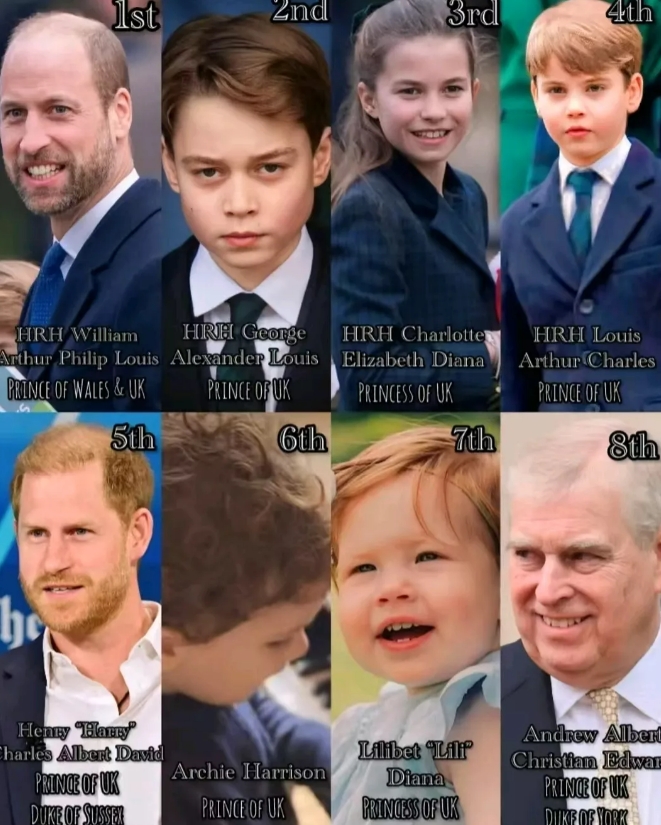 英国新修正案颁布后，

受到最大冲击的是这3个人：

1.夏洛特公主成为了第一个