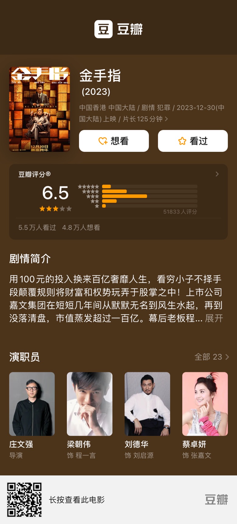 两大影帝都救不起《金手指》, 3亿打造的全明星阵容电源口碑扑街了?