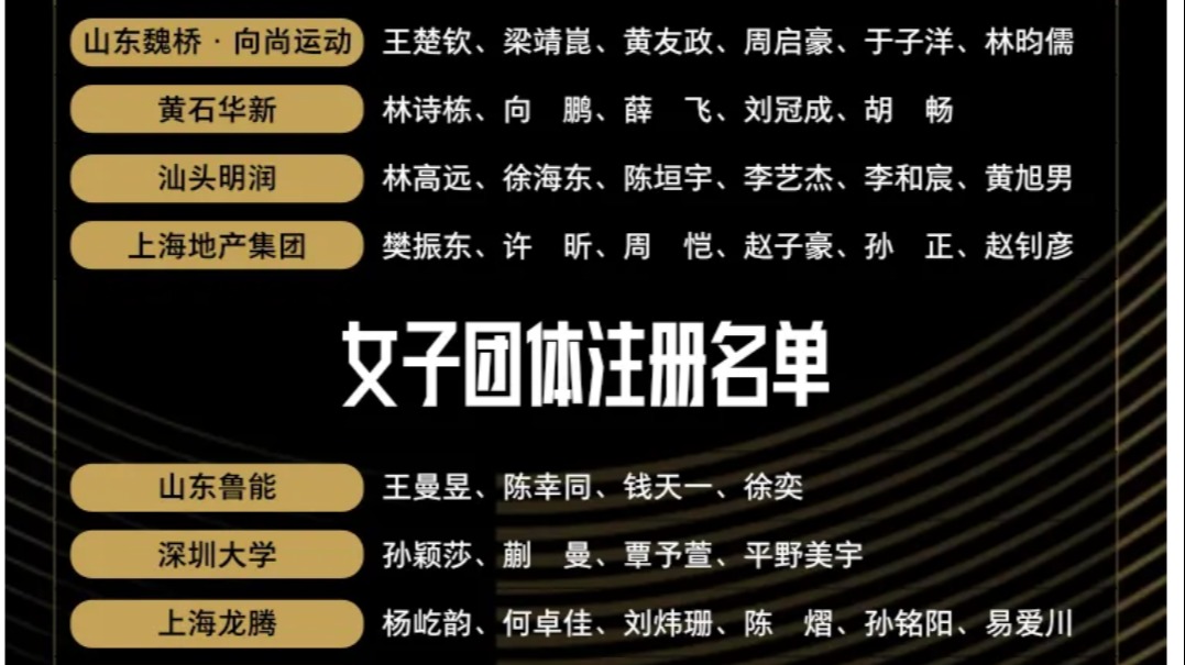 13位世界冠军集结南京！2025乒超总决赛3日巅峰对决，免费直播见证王者诞生