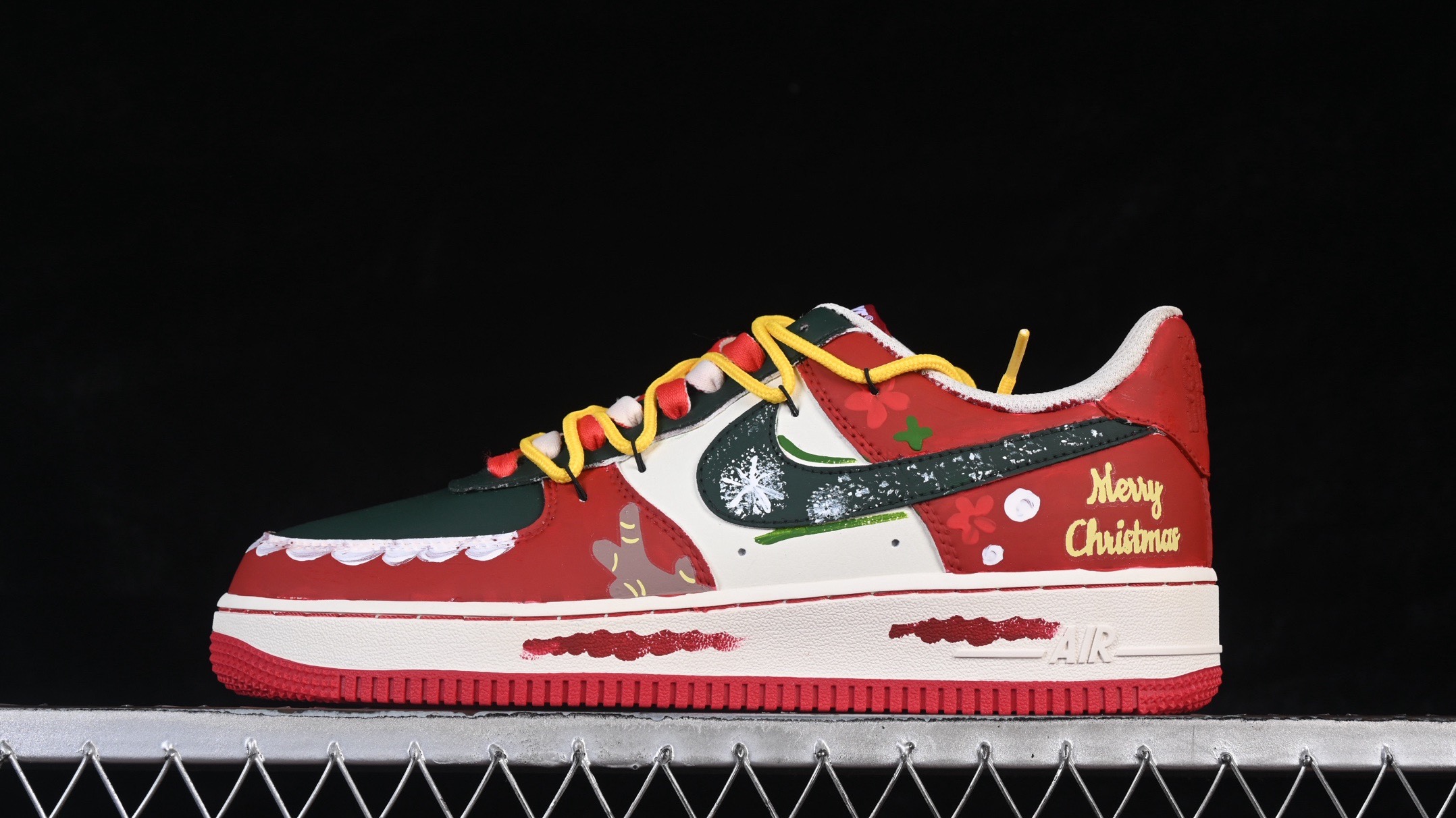 Nike Air Force 1 Low "Christmas Frosting" 手绘涂鸦 圣诞糖