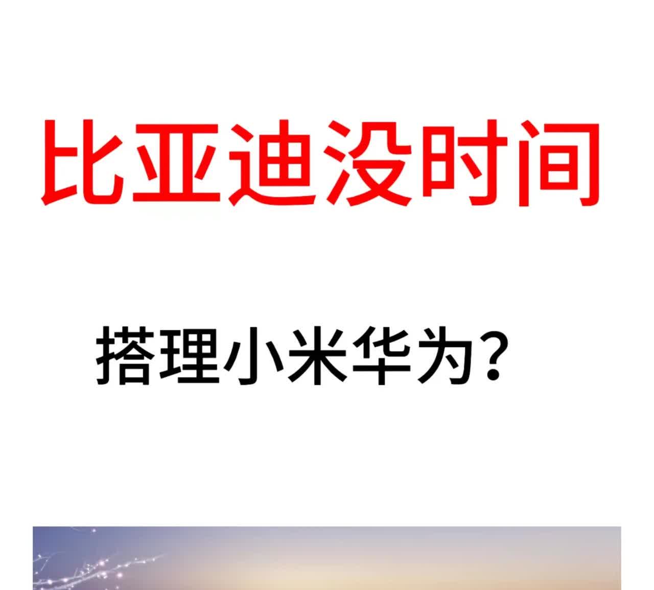 比亚迪现在着实没啥时间，精力基本全铺在了中低端产品的更新上！
索性每年扔给腾势