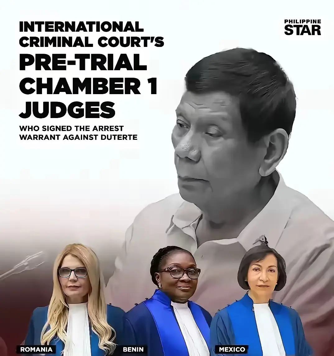 海牙国际法庭三位女法官，正面临巨大的难题