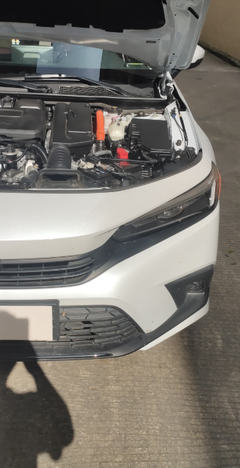 十一代思域混动车，有没有车友知道这个东西是什么？你们的有生锈吗？刚提的车