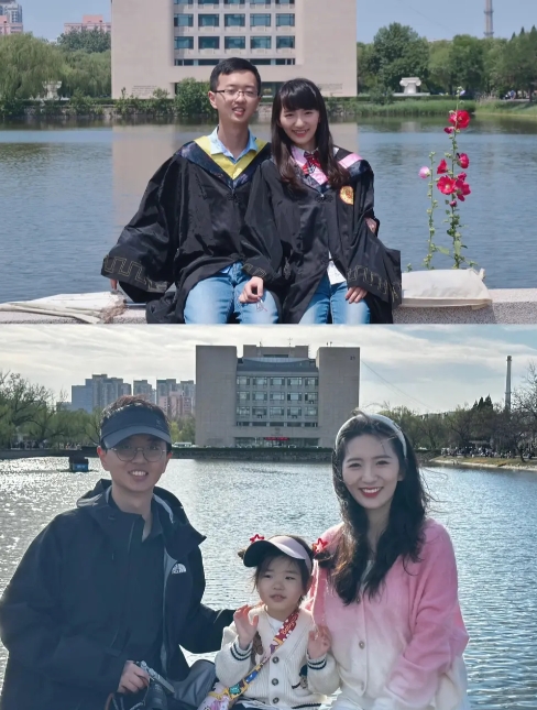 思绪回到湖畔旁，心中美女已成娘！