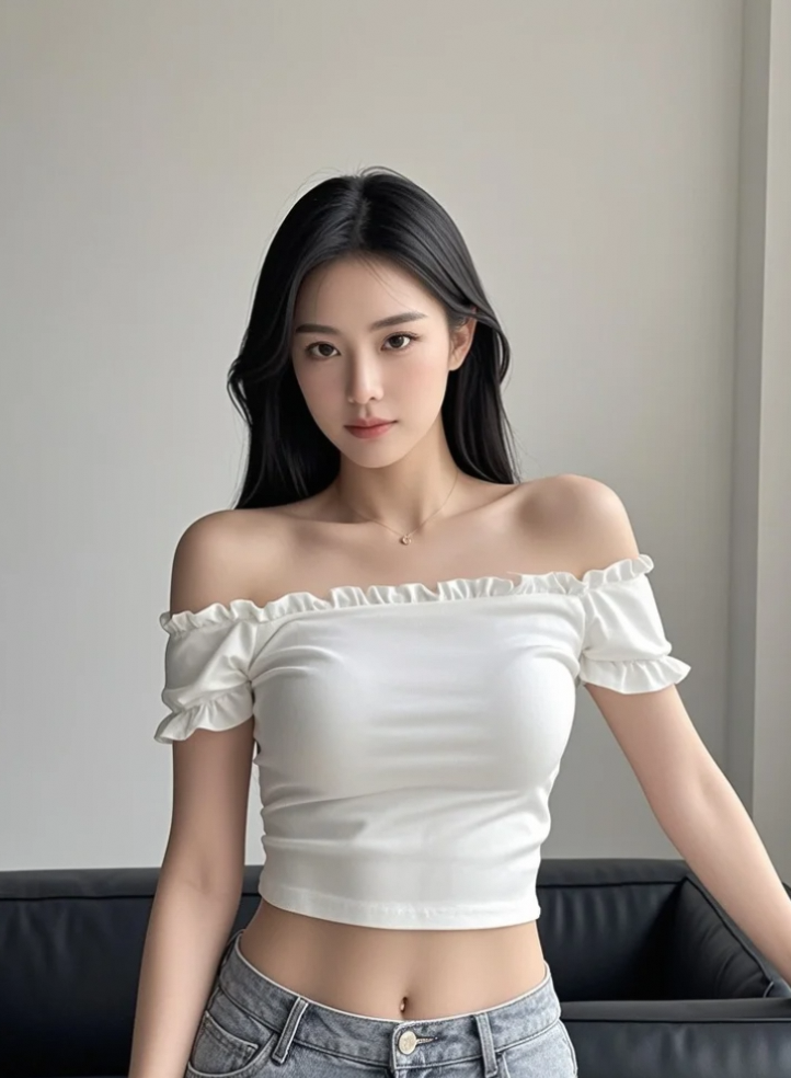 清纯甜美的小姐姐，你会不会一眼就心动？