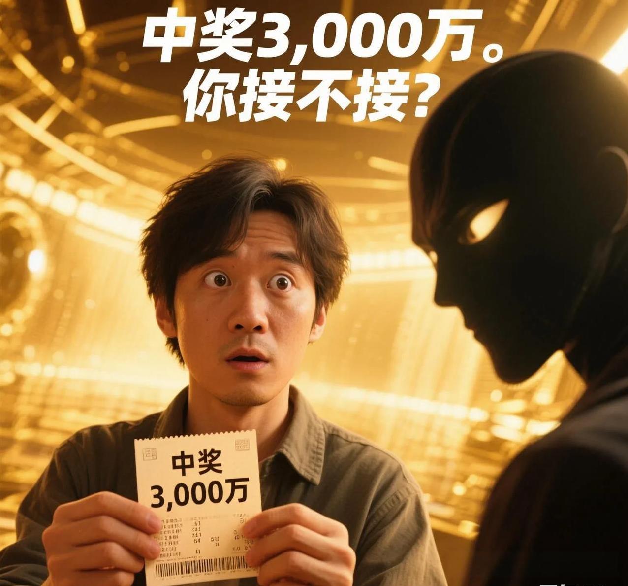 deepseek推算：
五一之前你将会中彩票一等奖呢，
奖金3,000万
你接不