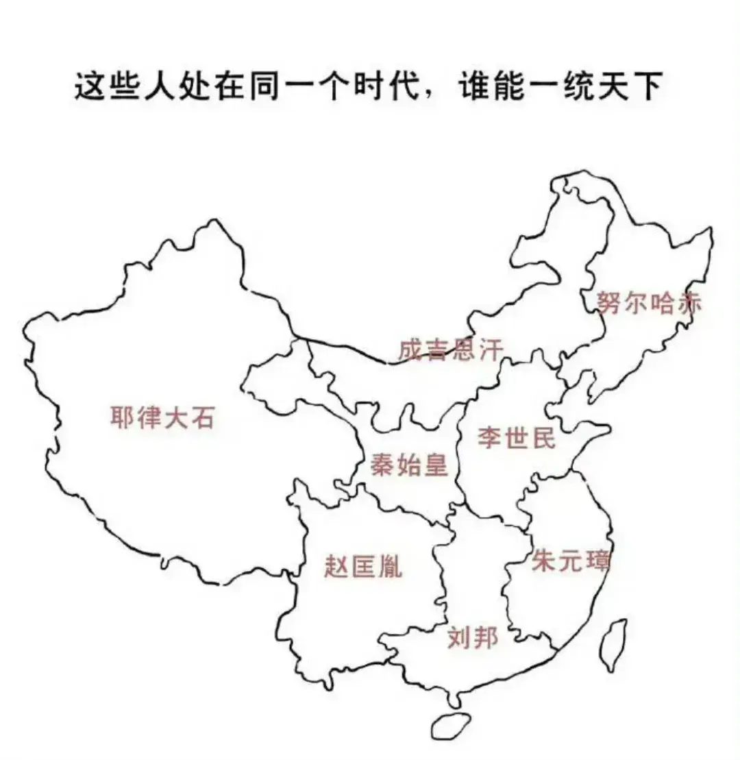 如果同处在一个时代，谁能够一统天下？ ​​​