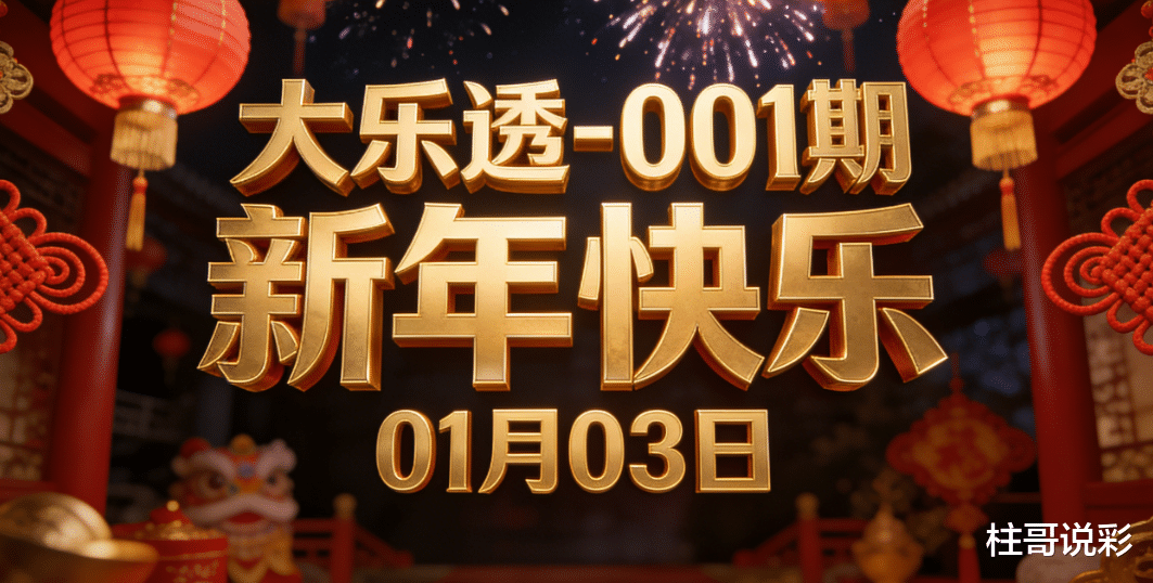 大乐透上期精准预判连续验证，新年001期展望跨年布局