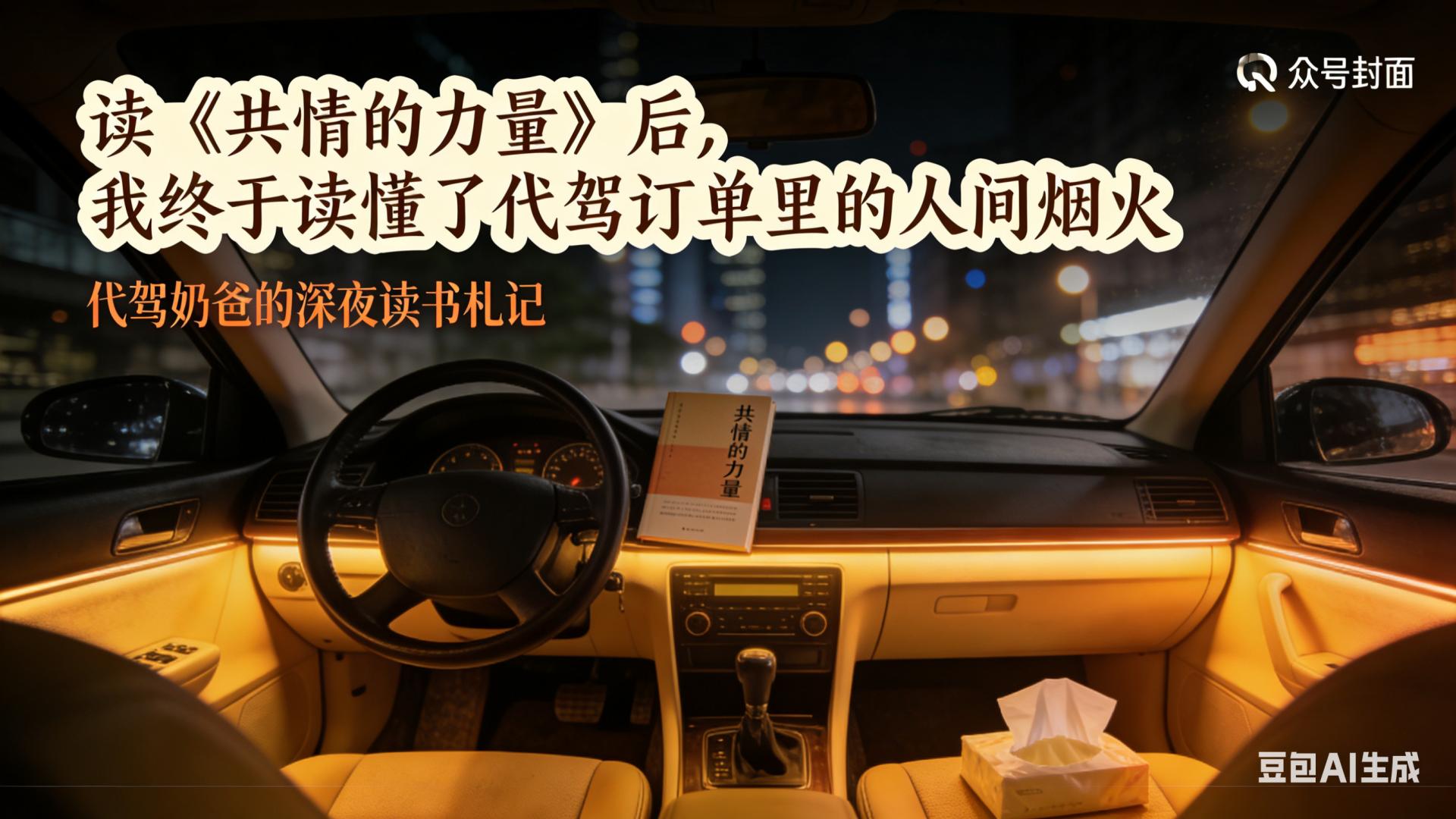 读《共情的力量》后，我终于读懂了代驾订单里的人间烟火
