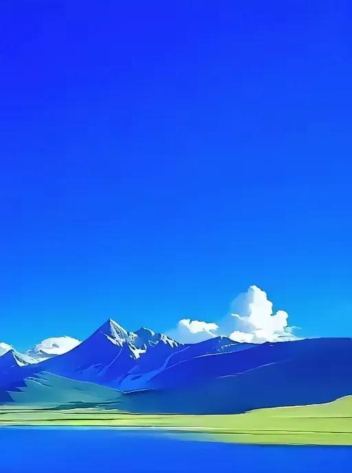 碧水映青山，云卷千峰间。