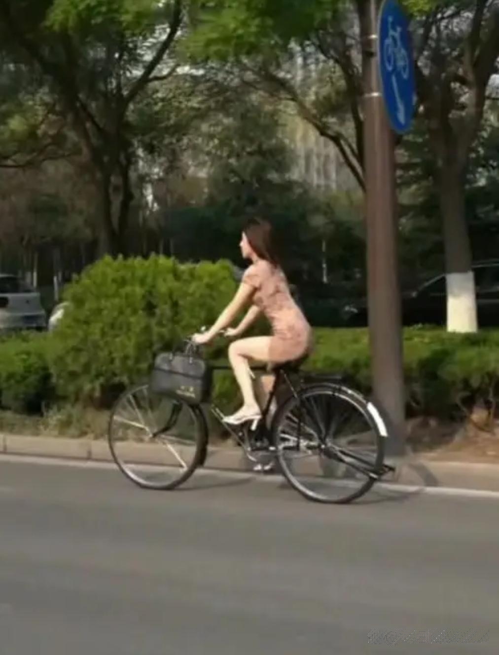 现在还有这种三八大杠自行车？