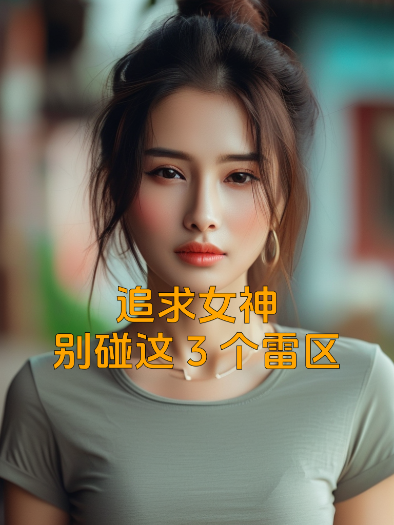 追求女神别碰这3个雷区